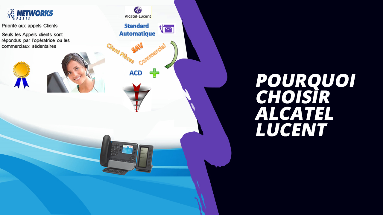 Pourquoi choisir une installation téléphonique Alcatel ?