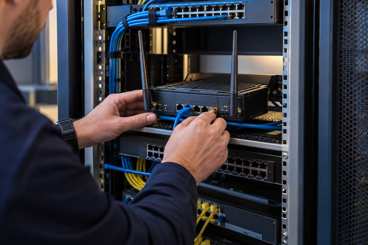 Mise en service d’un routeur cellulaire de secours